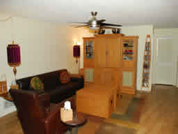 Relax & enjoy the family room.